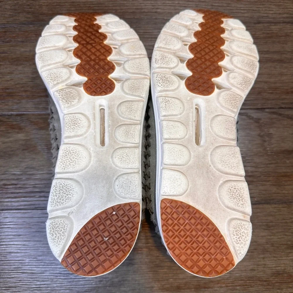 Nike Air Mayfly Woven Tumbled Grey Slip On‎ Sneakers Suede Women US 10 EUR 42